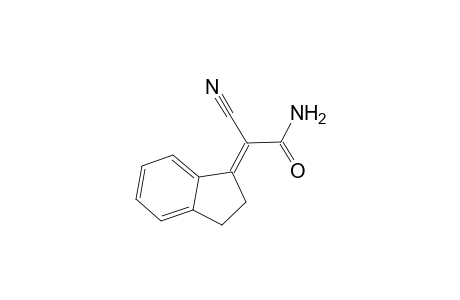 (2E)-2-Cyano-2-(2,3-dihydro-1H-inden-1-ylidene)ethanamide