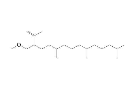 Methyl(3-methyl-2-(3',7',11'-trimethyldodecyl)-3-butenyl)ether