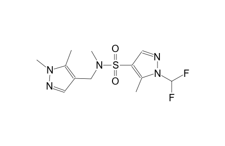 1H-pyrazole-4-sulfonamide, 1-(difluoromethyl)-N-[(1,5-dimethyl-1H-pyrazol-4-yl)methyl]-N,5-dimethyl-