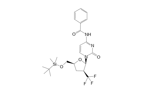 N-[1-[(2R,3S,5S)-5-[[tert-butyl(dimethyl)silyl]oxymethyl]-3-(trifluoromethyl)-2-oxolanyl]-2-oxo-4-pyrimidinyl]benzamide