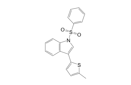 1-(Phenylsulfonyl)-3-(5'-methyl-2'-thienyl)-indole