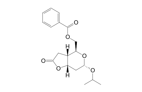 (1S,2S,4S,6S)-2-benzoyloxymethyl-4-isopropoxy-8-oxo-3,7-dioxabicyclo[4,3,0] nonane