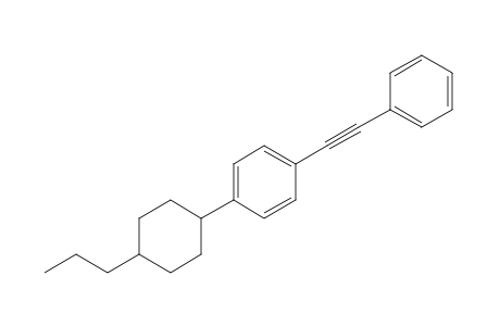 1-(Phenylethynyl)-4-(4-propylcyclohexyl)benzene