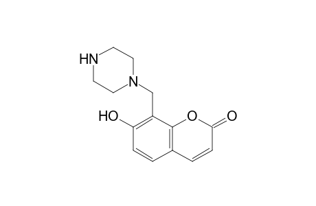 7-Hydroxy-8-[(piperazin-1'-yl)methyl]-chromen-2-one