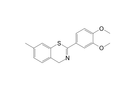 2-(3',4'-Dimethoxyphenyl)-7-methyl-4H-1,3-benzothiazine
