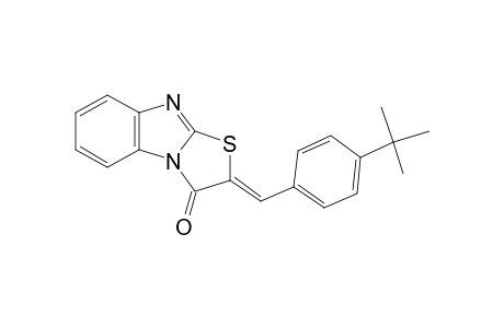 (2Z)-2-(4-tert-Butylbenzylidene)[1,3]thiazolo[3,2-a]benzimidazol-3(2H)-one