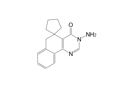 3-amino-3H-spiro[benzo[h]quinazoline-5,1'-cyclopentan]-4(6H)-one