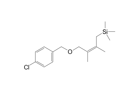 [(Z)-4-[(4-chlorophenyl)methoxy]-2,3-dimethyl-but-2-enyl]-trimethyl-silane