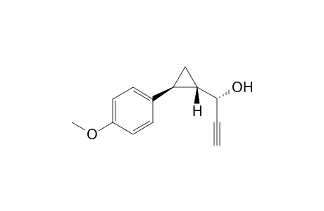 (1S)-1-[(1S,2S)-2-(4-methoxyphenyl)cyclopropyl]prop-2-yn-1-ol