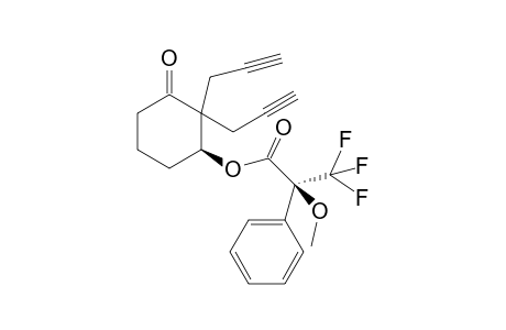 (R)-2,2-Bis(prop-2-yn-1-yl)cyclohexanone-3-MTPA ester