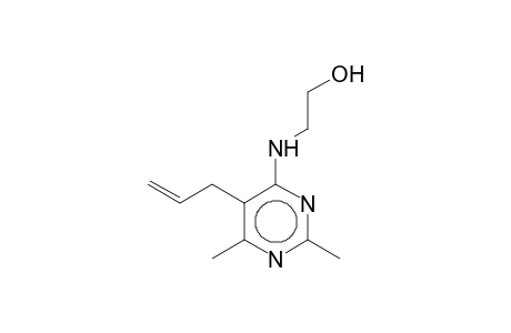2-[(5-Allyl-2,6-dimethyl-4-pyrimidinyl)amino]ethanol
