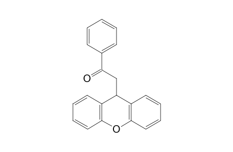 1-Phenyl-2-(9H-xanthen-9-yl)ethanone