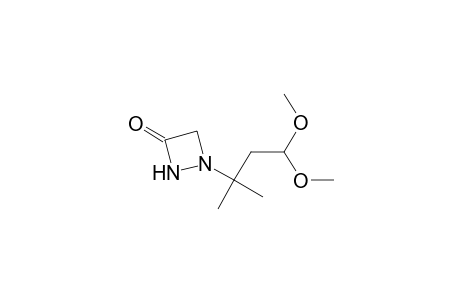1-(4,4-Dimethoxy-2-methyl-2-butyl)-1,2-diazetidin-3-one