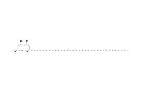 5-Hydroxy-7-methoxy-2-tritriacontyl-1-benzopyran-4-one