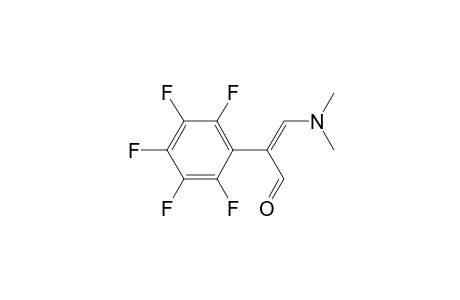 2-(pentafluorophenyl)-3-(dimethylamino)acrolein