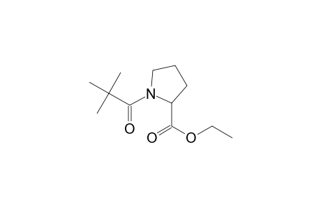 L-Proline, N-pivaloyl-, ethyl ester