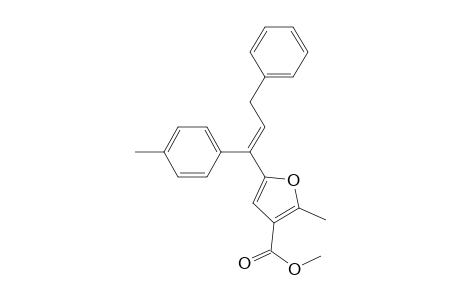 Methyl (E)-2-Methyl-5-(3-phenyl-1-p-tolylprop-1-en-1-yl)furan-3-carboxylate