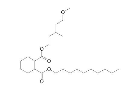 1,2-Cyclohexanedicarboxylic acid, decyl 5-methoxy-3-methylpentyl ester