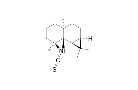 (1aa,3ab,4b,5a,6a,7ab)-(-)-7-isothiocyanato-1,1,3a,7-tetramethyldecahydro-1H-cyclopropa[a]naphthalene
