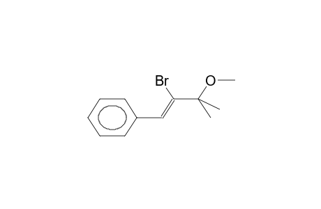 (Z)-2-BROMO-1-PHENYL-3-METHOXY-3-METHYLBUT-1-ENE