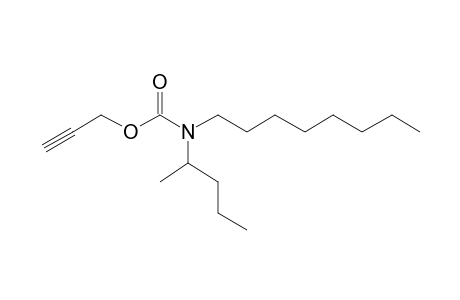 Carbonic acid, monoamide, N-(2-pentyl)-N-octyl-, propargyl ester