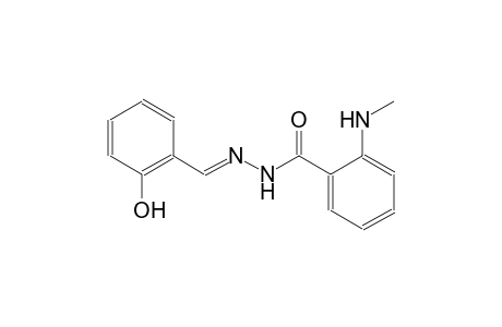 N'-[(E)-(2-hydroxyphenyl)methylidene]-2-(methylamino)benzohydrazide