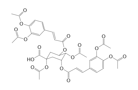 3,5-Dicaffeoylquinic acid - peracetate derivative