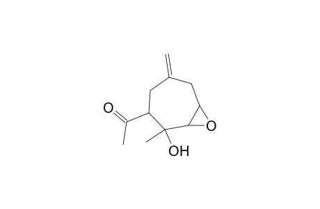 8-Oxabicyclo[5.1.0]octane, ethanone deriv.
