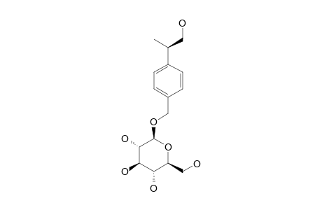 (8R)-9-HYDROXYCUMINYL-BETA-D-GLUCOPYRANOSIDE