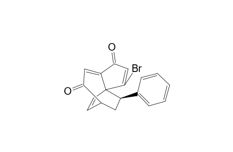 2-Bromo-11.beta.-phenyltricyclo[6.2.2.0(1,5)]dodecane-2,5,9-triene-4,7-dione