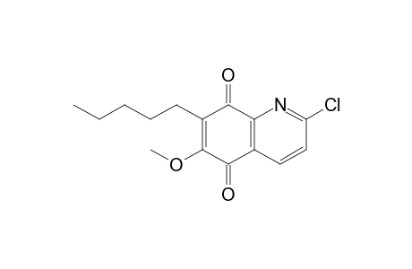 2-Chloro-6-methoxy-7-pentyl-5,8-quinolinedione