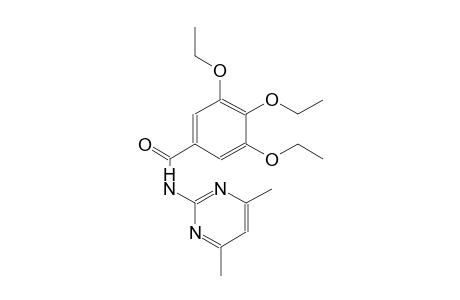 N-(4,6-dimethyl-2-pyrimidinyl)-3,4,5-triethoxybenzamide