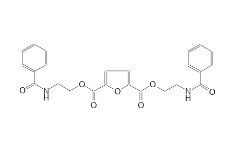 2,5-furandicarboxylic acid, bis[2-(benzoylamino)ethyl] ester