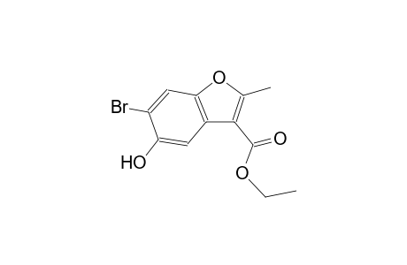 ethyl 6-bromo-5-hydroxy-2-methyl-1-benzofuran-3-carboxylate