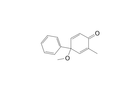 2,5-Cyclohexadien-1-one, 4-methoxy-2-methyl-4-phenyl-