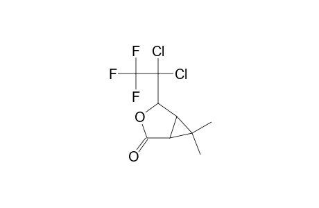 4-(1,1-Dichloro-2,2,2-trifluoroethyl)-6,6-dimethyl-3-oxabicyclo[3.1.0]hexan-2-one