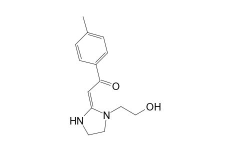 2-[(4'-Methylbenzoyl)methylene]-1-(2'-hydroxyethyl)imidazolidine