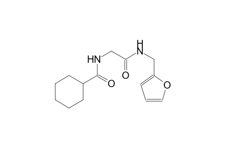 N-{2-[(2-furylmethyl)amino]-2-oxoethyl}cyclohexanecarboxamide