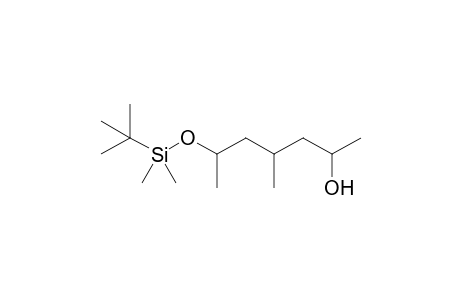 6-(tert-Butyldimethylsilyloxy)-4-methylheptan-2-ol