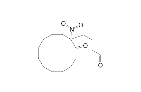 Cyclododecanebutanal, 1-nitro-2-oxo-