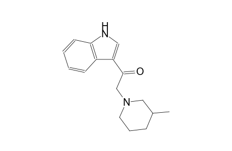 1-(1H-indol-3-yl)-2-(3-methyl-1-piperidinyl)ethanone
