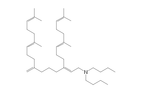 (2Z,10E)-N,N-dibutyl-3-((E)-4,8-dimethylnona-3,7-dien-1-yl)-11,15-dimethyl-7-methylenehexadeca-2,10,14-trien-1-amine