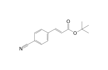 (E)-tert-butyl-3-(4-cyanophenyl)acrylate