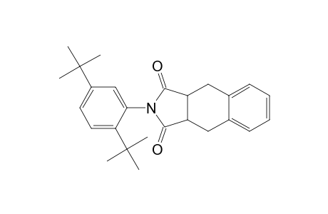 1H-Benz[f]isoindole-1,3(2H)-dione, 2-[2,5-bis(1,1-dimethylethyl)phenyl]-3a,4,9,9a-tetrahydro-