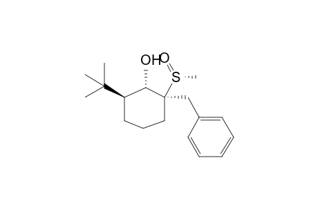 2(R/S)-Benzyl-6-(t-butyl)-2(S/R)-(methylsulfinyl)cyclohexanol