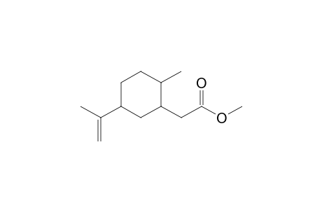Methyl [5-isopropenyl-2-methylcyclohexyl]acetate