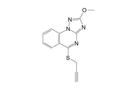 2-Methoxy-5-prop-2-ynylsulfanyl[1,2,4]triazolo[1,5-a]quinazoline