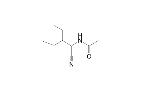 N-(1-Cyano-2-ethylbutyl)acetamide