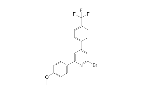 2-bromo-6-(4-methoxyphenyl)-4-(4-(trifluoromethyl)phenyl)pyridine