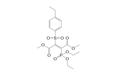 Dimethyl (E)-2-(Diethoxyphosphoryl)-3-[(4-ethylphenyl)sulfonyl]-2-butenedioate